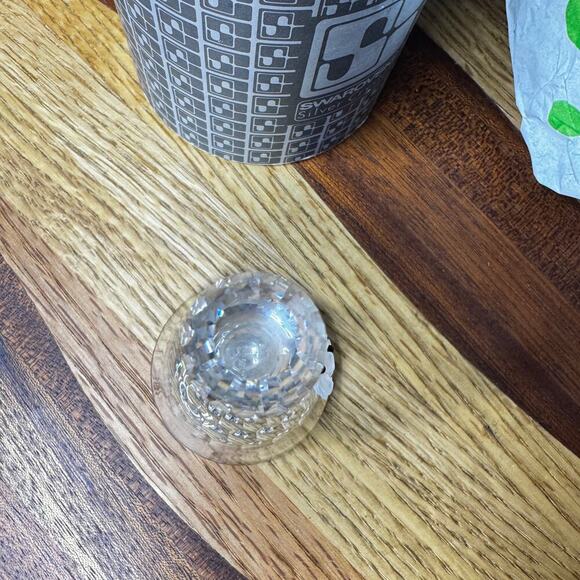 Swarovski Crystal Small Dinner Bell 7467NR039000 Wedding Flowers Collectible Box - Picture 7 of 9